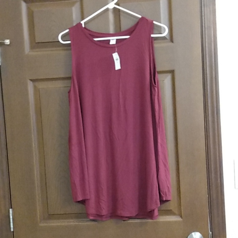 Loose-fitting Long Tank Top